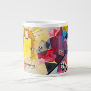 Kandinsky Gult-Red-Blue Jumbo Mugg