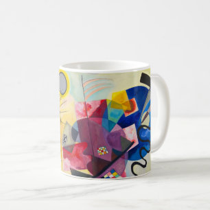 Kandinsky Gult-Red-Blue Kaffemugg