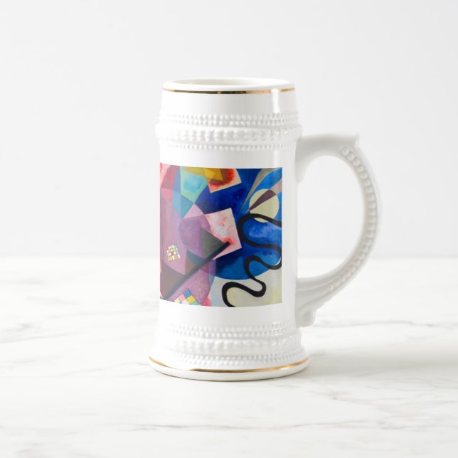 Kandinsky Gult-Red-Blue Sejdel (Höger)