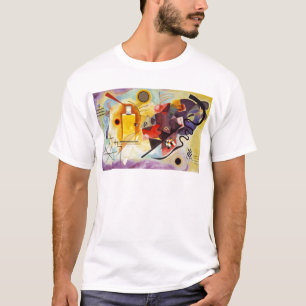 Kandinsky Gult Red Blue T-shirt