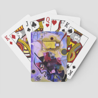 Kandinsky Gult. Spelkort