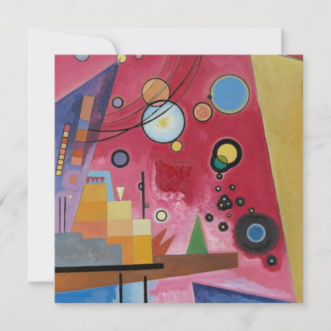 Kandinsky - Heavy Red Kort (Framsida)