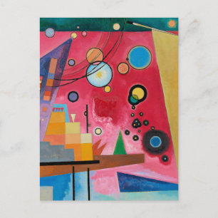 Kandinsky - Heavy Red Vykort