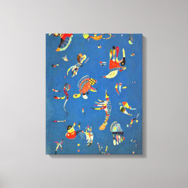 Kandinsky - Himlar Blue Canvastryck