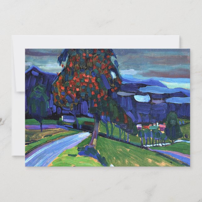 Kandinsky - Höst i Murnau Kort (Framsida)