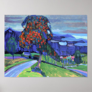 Kandinsky - Höst i Murnau Poster