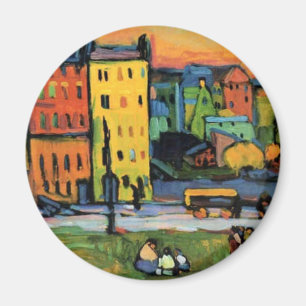 Kandinsky - Hus i München, Magnet