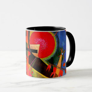 Kandinsky - I blått, berömd konstverk Mugg