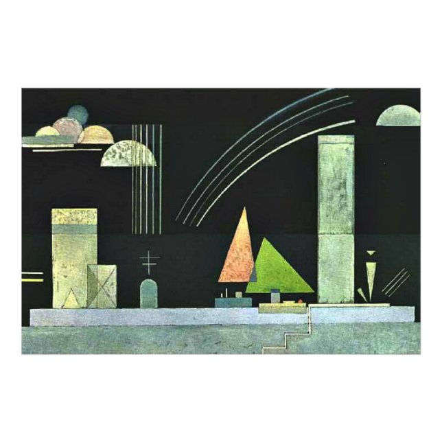 Kandinsky - I vila Fototryck (Framsidan)