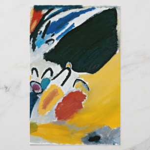 Kandinsky Impression III Konsert Abstrakt Painting Brevpapper