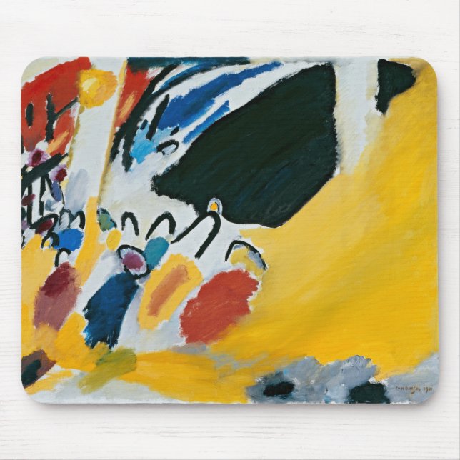 Kandinsky Impression III Konsert Abstrakt Painting Musmatta (Framsidan)