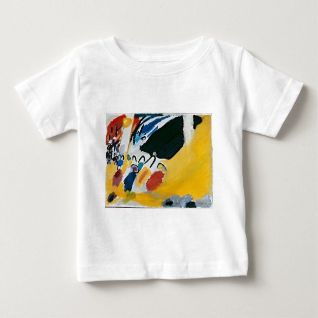 Kandinsky Impression III Konsert Abstrakt Painting Tee (Framsida)