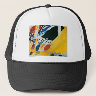 Kandinsky Impression III Konsert Abstrakt Painting Truckerkeps