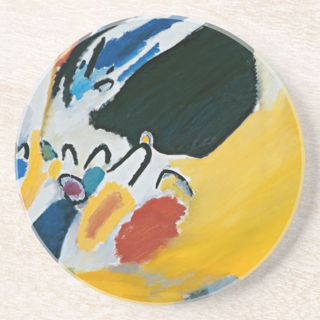 Kandinsky Impression III Konsert Abstrakt Painting Underlägg (Framsidan)