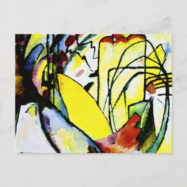 Kandinsky - improvisation 10 vykort (Framsida)