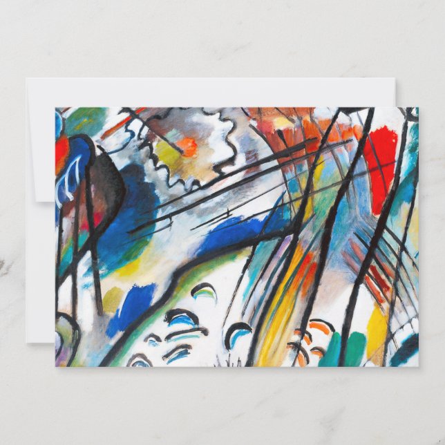 Kandinsky improvisation 28 inbjudningar (Framsida)