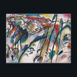 Kandinsky - improvisation 28 vykort<br><div class="desc">Förbehåll 28,  abstrakt av berömd av Wassily Kandinsky</div>