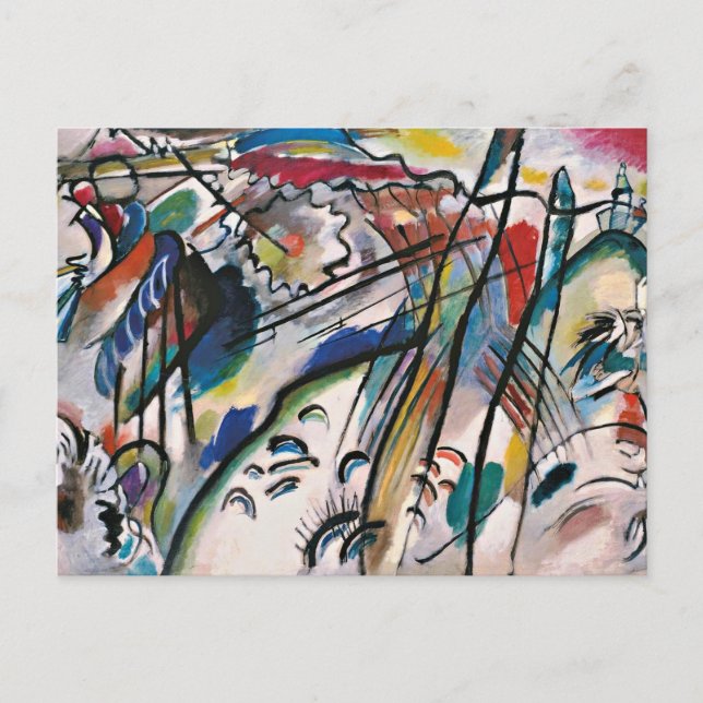 Kandinsky - improvisation 28 vykort (Framsida)