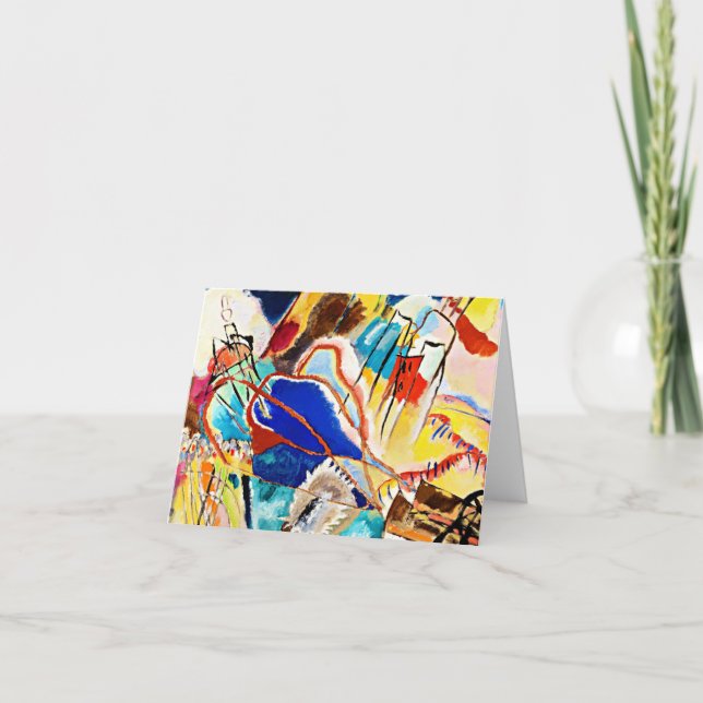 Kandinsky - improvisation 30 kort (Framsida)