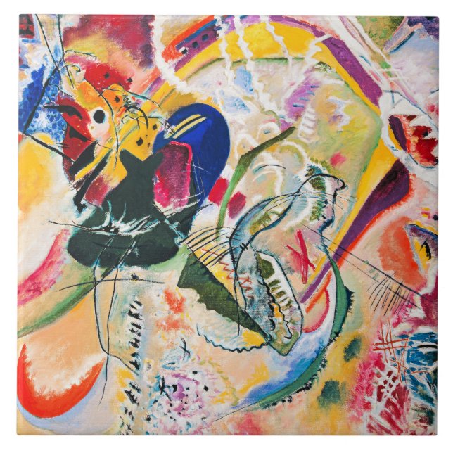 Kandinsky - Improvisation 35, Kakelplatta (Framsidan)
