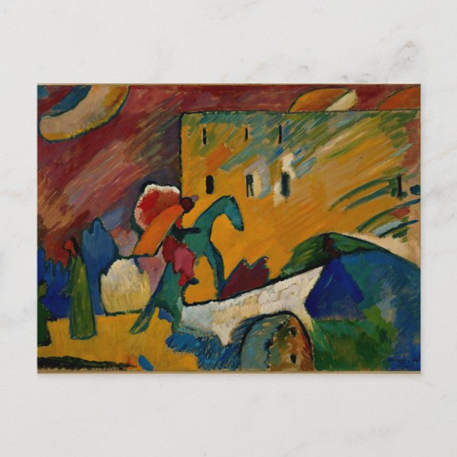 Kandinsky - improvisation 3 vykort (Framsida)