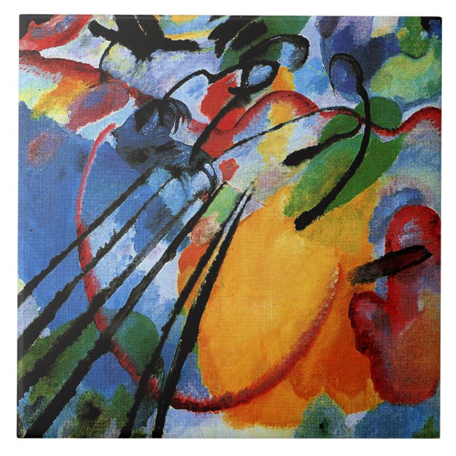 Kandinsky - Imreservation 26, Kakelplatta (Framsidan)