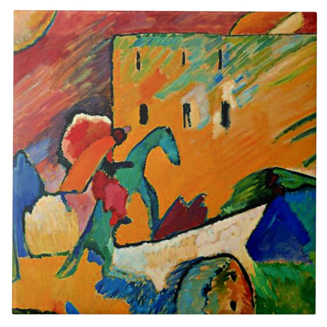 Kandinsky - Imreservation 3, Kakelplatta (Framsidan)