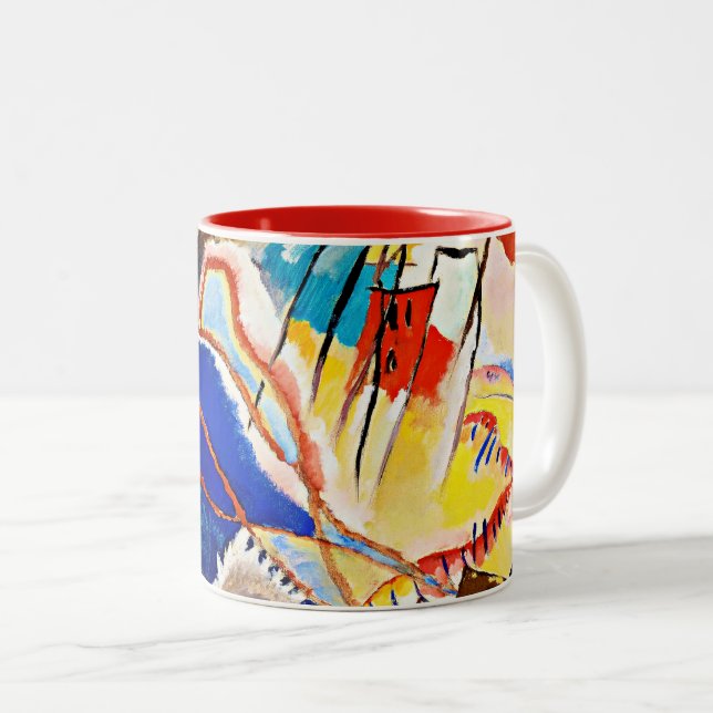 Kandinsky - Imreservation nr 30, Två-Tonad Mugg (Framsida höger)