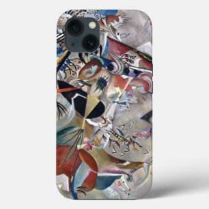 Kandinsky in Grått Abstrakt Artwork