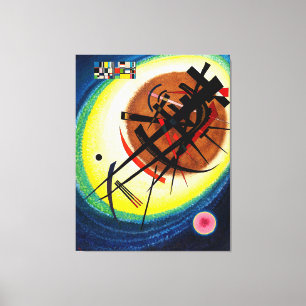 KANDINSKY - IN THE BRIGHT OVAL - 1925 - Bauhaus - Canvastryck