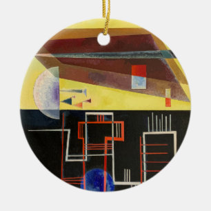 Kandinsky Inner Alliance Abstrakt Artwork Julgransprydnad Keramik