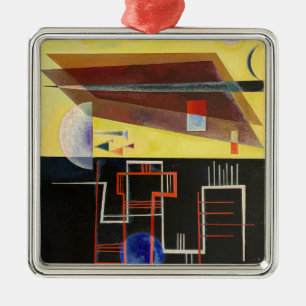 Kandinsky Inner Alliance Abstrakt Artwork Julgransprydnad Metall