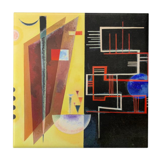 Kandinsky - Inner Alliance Kakelplatta (Framsidan)