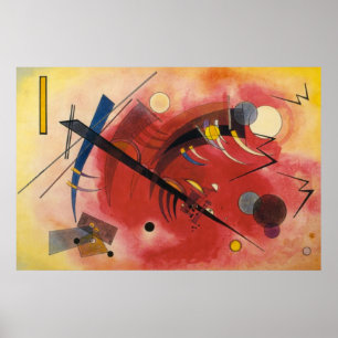 Kandinsky Inner Simmering Abstrakt Painting Poster