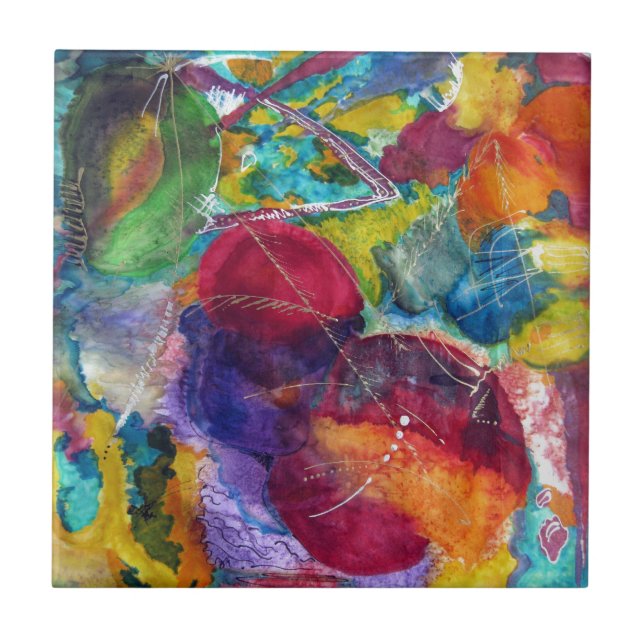 Kandinsky Kakelplatta (Framsidan)