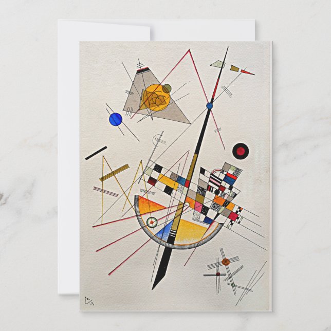 Kandinsky - känsliga spänningar kort (Framsida)
