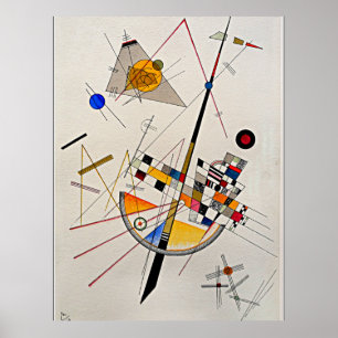 Kandinsky - känsliga spänningar poster