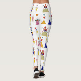 Kandinsky, Kievs port, akvarellskiss för.. Leggings