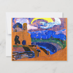 Kandinsky - Kometfärgad abstrakt Kort