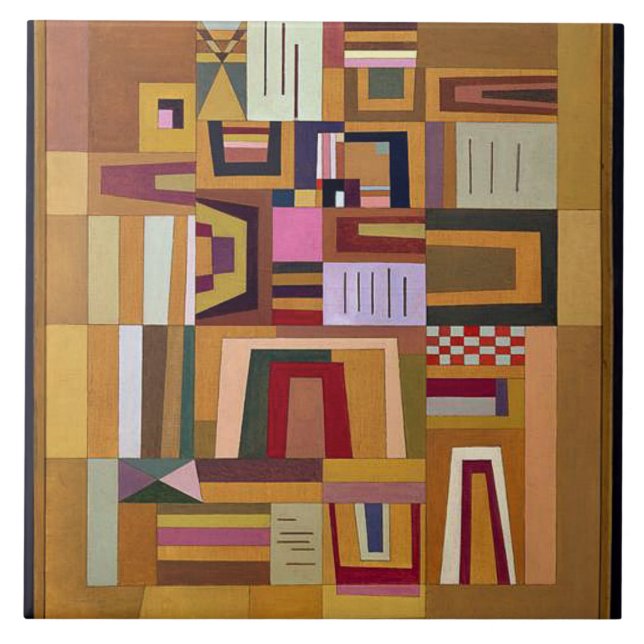 Kandinsky - Kompensation Rosa, Kakelplatta (Framsidan)