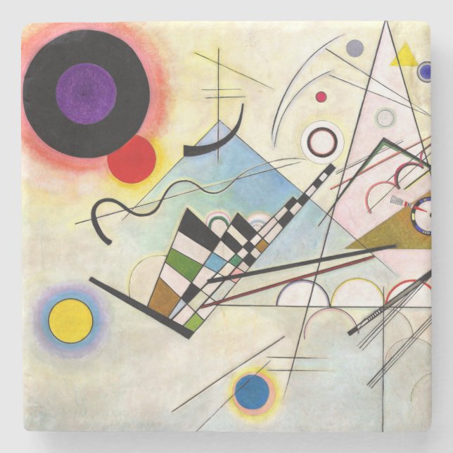 Kandinsky Komposition 8 Stenunderlägg (Framsidan)