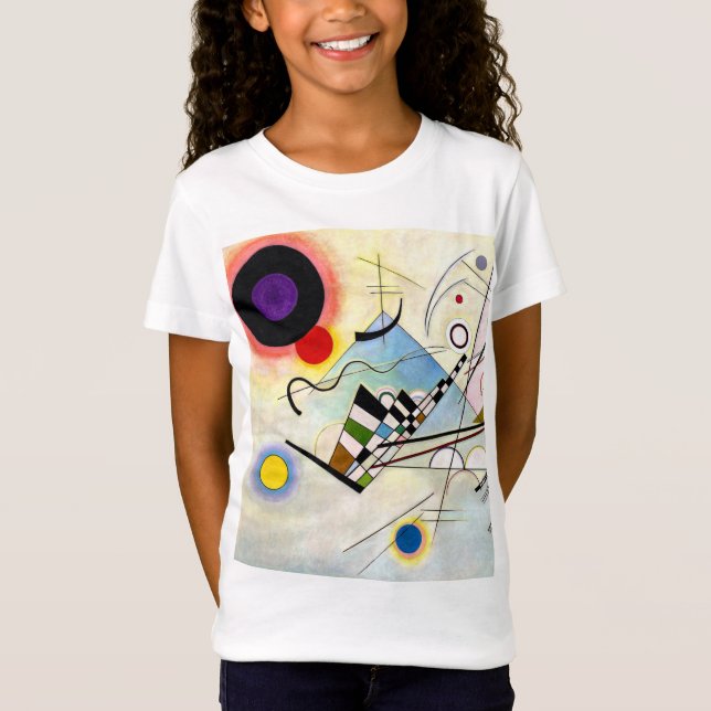 Kandinsky Komposition 8 T Shirt (Framsida)