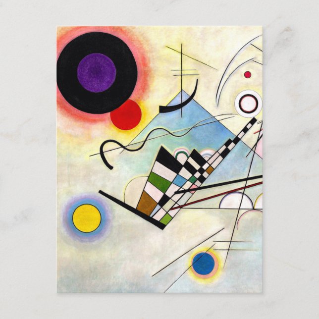 Kandinsky Komposition 8 Tilläggskort (Framsida)