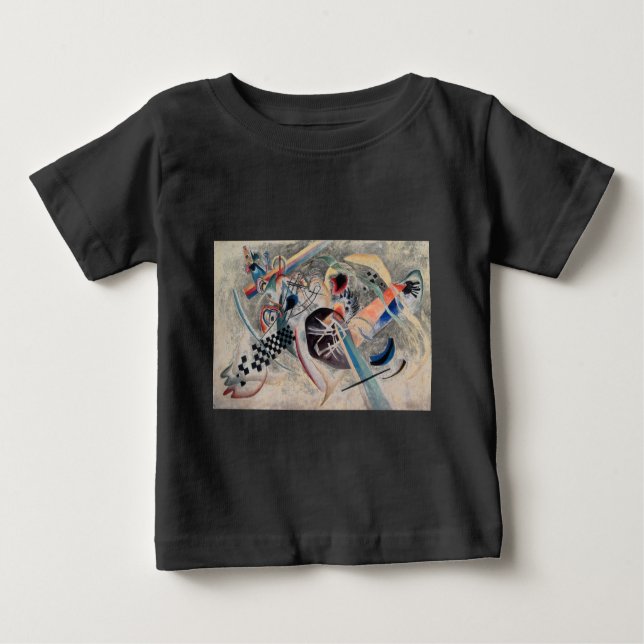 Kandinsky Komposition Abstrakt T-shirt (Framsida)