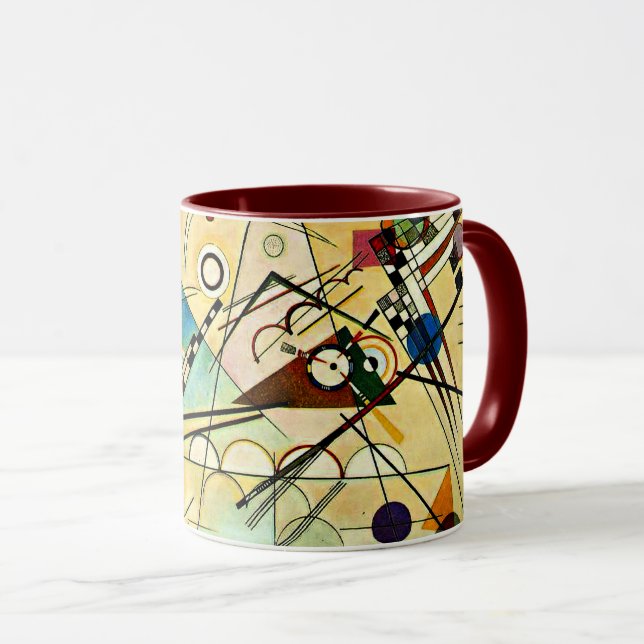 Kandinsky - Komposition VIII Mugg (Framsida höger)