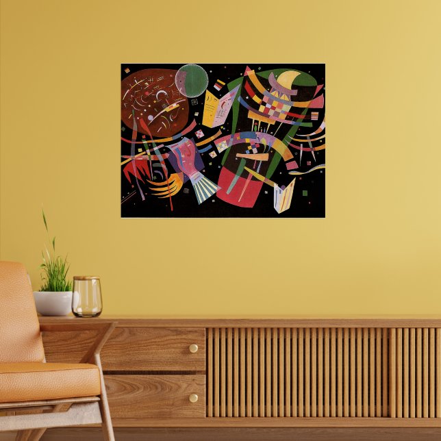 Kandinsky - Komposition X Poster (Vardagsrum 2)