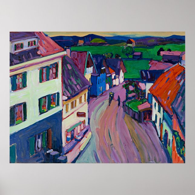Kandinsky konstverk, Murnau, Poster (Framsidan)