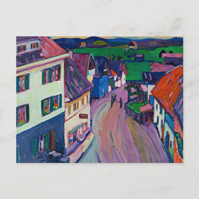 Kandinsky konstverk, Murnau, Vykort (Framsida)