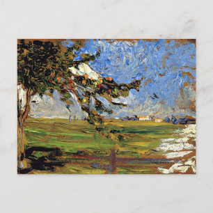 Kandinsky - Landskap med Apple Träd Vykort