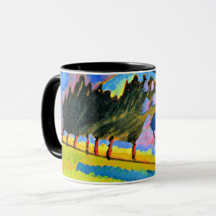 Kandinsky - Liggande med Rolling Backe Mugg
